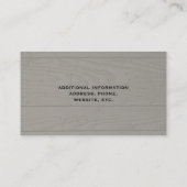 黒い羊の木フェイクのスタイル背景 名刺 (裏面)