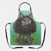 黒い羊 エプロン (正面)