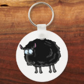 黒い羊 キーホルダー (正面)