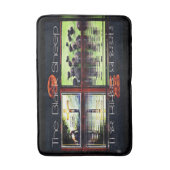 黒い羊 バスマット (正面縦)