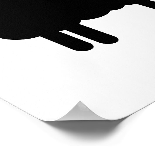 黒い羊 ポスター (角)