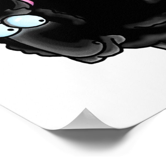 黒い羊 ポスター (角)