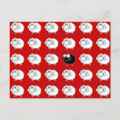 黒い羊 ポストカード (正面)