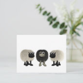 黒い羊 ポストカード (スタンド正面)