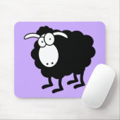 黒い羊 マウスパッド (マウス)