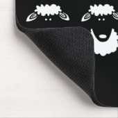 黒い羊 マウスパッド (コーナー)