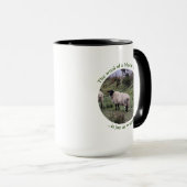 黒い羊 マグカップ (正面右)