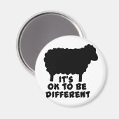 黒い羊 – It To 違う Be マグネット (正面/裏面)