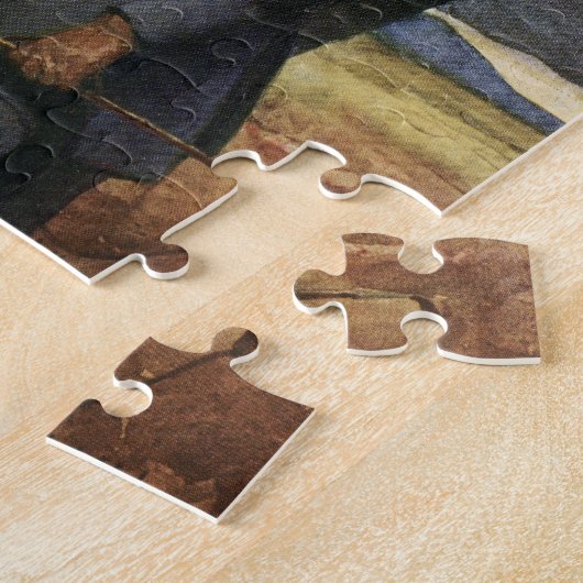 黒い美しいのパズル- Sewellの本からの… ジグソーパズル (側面)