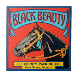 黒い美しい馬の赤い背景 タイル