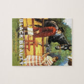 黒い美しい1921年の無声映画ジーンPaige ジグソーパズル (横)