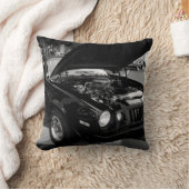 黒い美しい クッション (ブランケット)