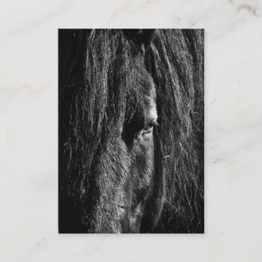 黒い美しい-名刺 名刺 (正面)