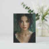 黒い美人 ポストカード (スタンド正面)