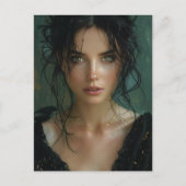 黒い美人 ポストカード (正面)
