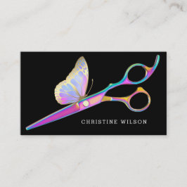 黒い美容師 名刺