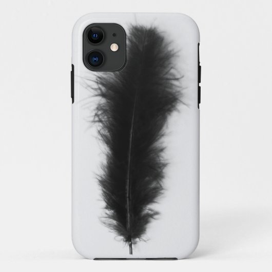 黒い羽 Case-Mate iPhoneケース (裏面)