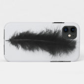 黒い羽 Case-Mate iPhoneケース (裏面(横))
