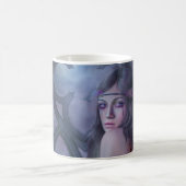 黒い翼のマグ コーヒーマグカップ (中央)