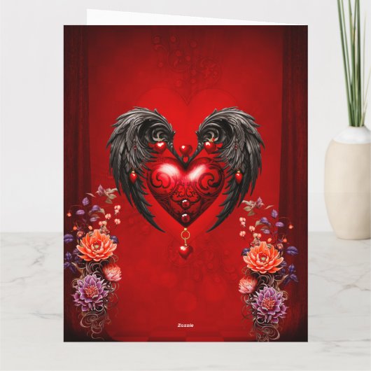 黒い翼の心 カード (裏面)