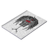 黒い翼を持つマネキン ノートブック (左側)