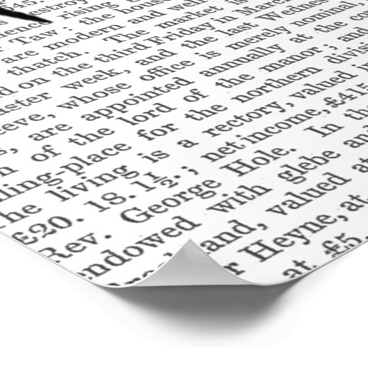 黒い翼を持つマネキン ポスター (角)