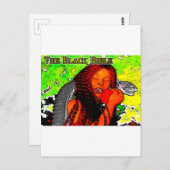 『黒い聖書』：アダム&エバ ポストカード (正面/裏面)