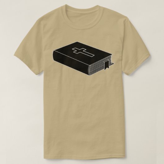 黒い聖書 Tシャツ (デザイン正面)