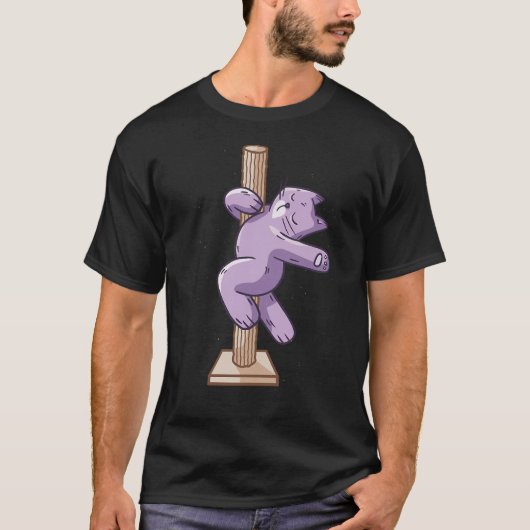 黒い聖母マリア Tシャツ (正面)