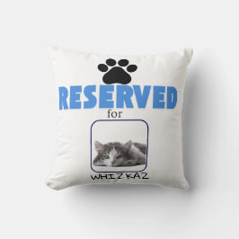 黒い肉印刷で[ペット名]専用 クッション