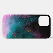 黒い背中に色粉を分離した爆発 Case-Mate iPhoneケース (裏面 (横))