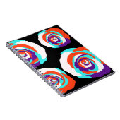 黒い背景にオレンジのバラの花束。瀬瀬 ノートブック (右側)