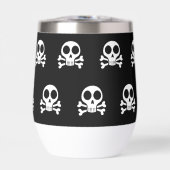 黒い背景に不気味なスカル (正面)