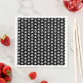 黒い背景に不気味なスカル (インサイチュ)