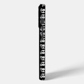 黒い背景に不気味なスカル Case-Mate iPhoneケース (裏面 / 左)