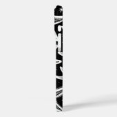 黒い背景に手描きヒトデ Case-Mate iPhoneケース (裏面 / 左)