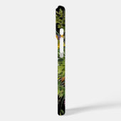 黒い背景に水色の野花の花束 Case-Mate iPhoneケース (裏面 / 左)