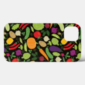 黒い背景に食べ物 Case-Mate iPhoneケース (裏面 (横))