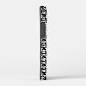 黒い背景のスケルトンの頭蓋骨 Case-Mate iPhoneケース (裏面 / 右)