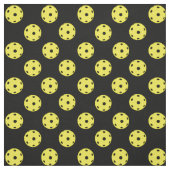 黒い背景のピックボール ファブリック (見本)