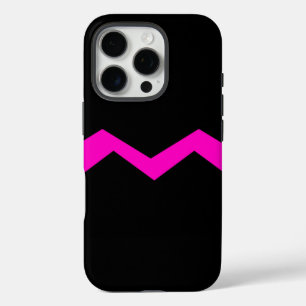 黒い背景のファッショナブルデザイン iPhone 16 PROケース