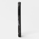 黒い背景の化石の白身魚 Case-Mate iPhoneケース (裏面/左)