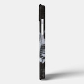黒い背景の化石の白身魚 Case-Mate iPhoneケース (裏面 / 左)