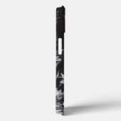 黒い背景の化石の白身魚 Case-Mate iPhoneケース (裏面 / 右)