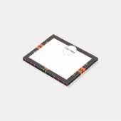 黒い背景の図形54rt ポストイット (アングル)