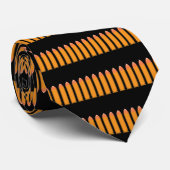 黒い背景の8つの弾丸 ネクタイ (ロール)