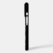 黒い背景を持つフォトコラージュ Case-Mate iPhoneケース (裏面 / 左)