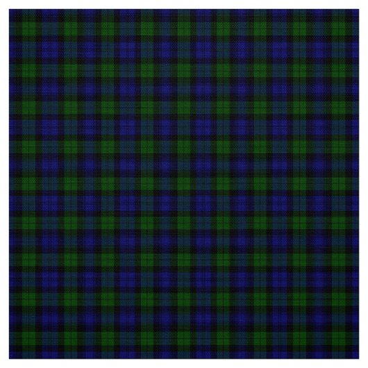 黒い腕時計のタータンチェック ファブリック (見本)