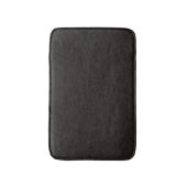 黒い自然なコルクの吠え声の一見木穀物 バスマット (正面縦)