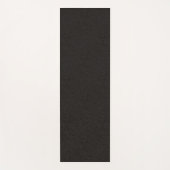 黒い自然なコルクの吠え声の一見木穀物 ヨガマット (正面)